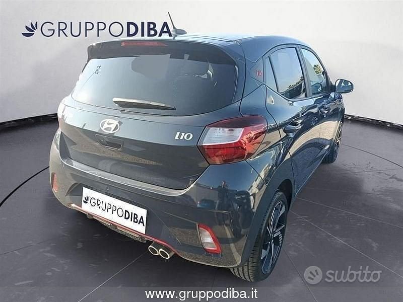 Usata Hyundai i10 N Line 90 CV (66 kW) 2025 Grigio Utilitaria
