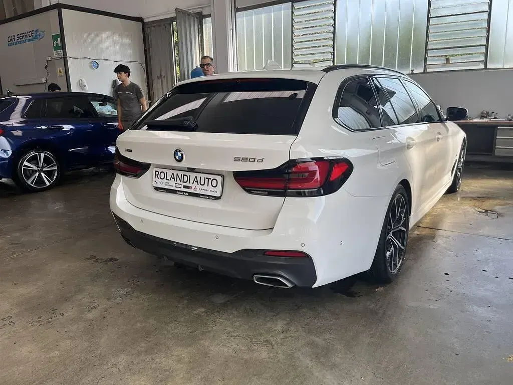 Usata BMW 520 M Sport 190 CV (139 kW) 2020 Bianco Station wagon