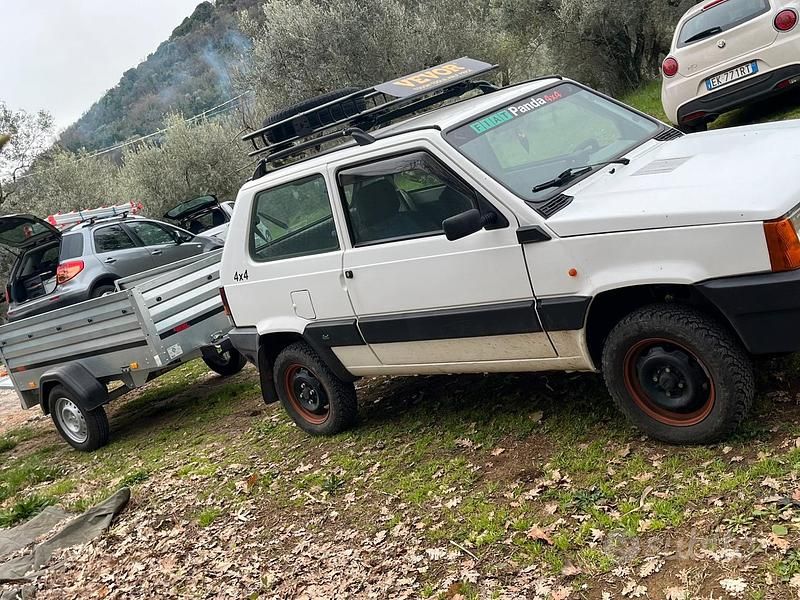Usata Fiat Panda 4x4 2003 Bianco Utilitaria