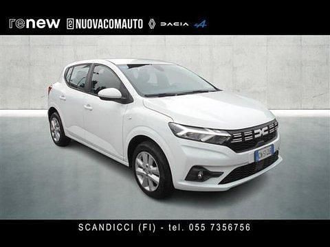 Usata Dacia Sandero Expression 100 CV (73 kW) 2023 Bianco Utilitaria