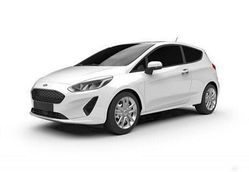 Usata Ford Fiesta Titanium 85 CV (62 kW) 2018 Bianco Utilitaria