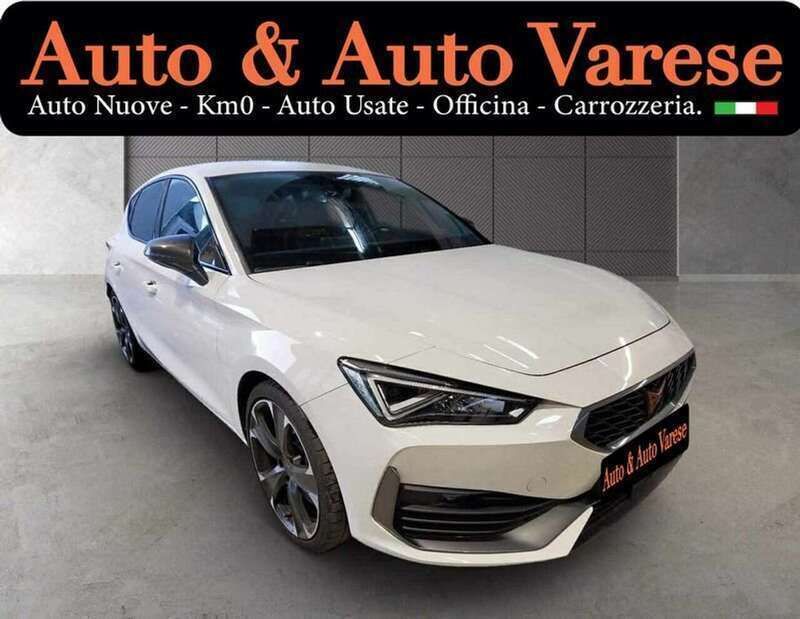 Usata Cupra Leon 204 CV (150 kW) 2022 Bianco Berlina