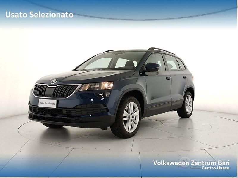 Blu Usata 2021 Skoda Karoq Ambition SUV | 17.950 € (Super prezzo) - Immagine 1/3