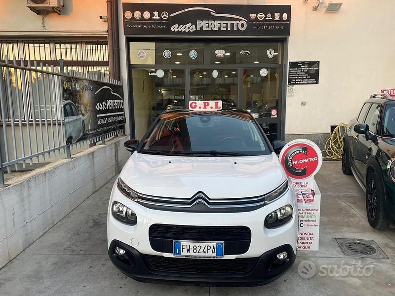 Usata Citroën C3 PureTech 110 CV (80 kW) 2019 Bianco Utilitaria