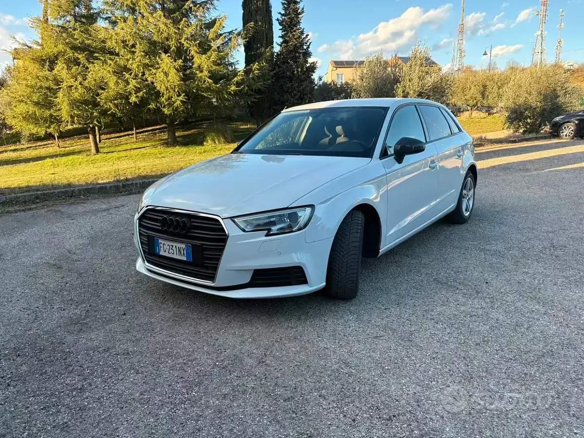 Usata Audi A3 150 CV (110 kW) 2016 Bianco Berlina