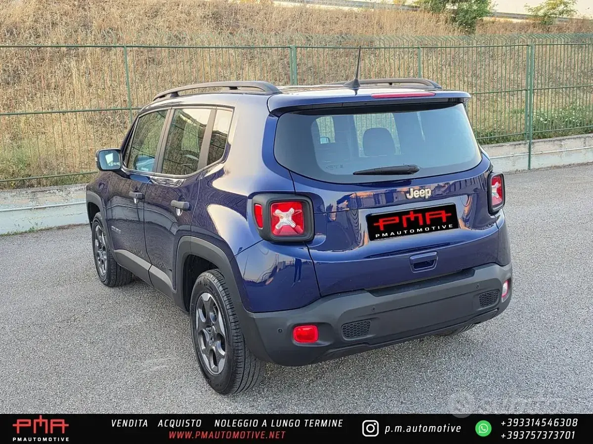 Usata Jeep Renegade Sport 95 CV (69 kW) 2018 Bluazzurro SUV