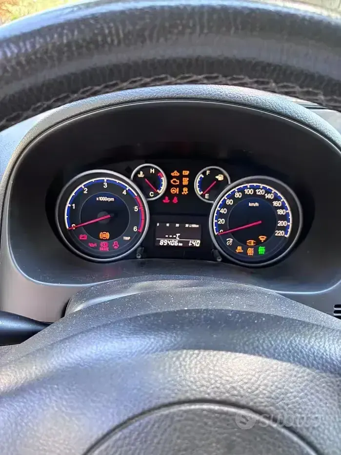 Usata Fiat Sedici 135 CV (99 kW) 2011 Nero SUV