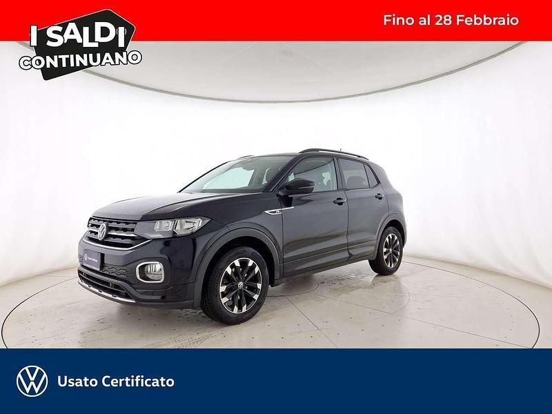 2t deep black perlato Usata 2022 VW T-Cross Style SUV | 17.800 € (Buon prezzo) - Immagine 1/4