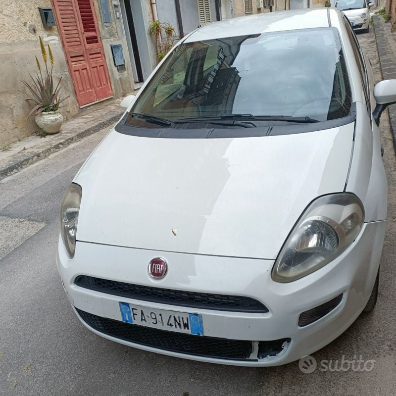 Usata Fiat Punto 75 CV (55 kW) 2015 Bianco Utilitaria