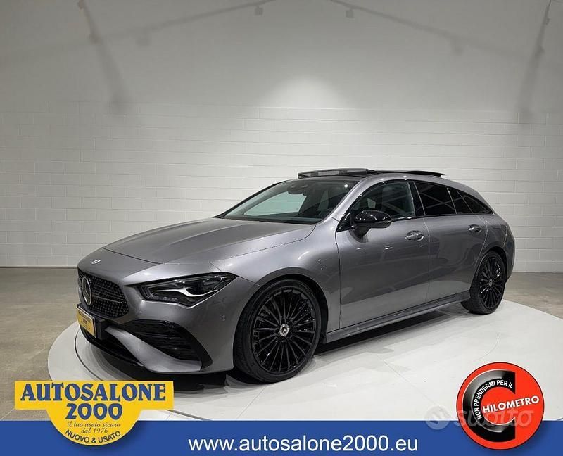 Usata Mercedes CLA200 Shooting Brake AMG Line Premium 150 CV (110 kW) 2023 Grigio Station wagon