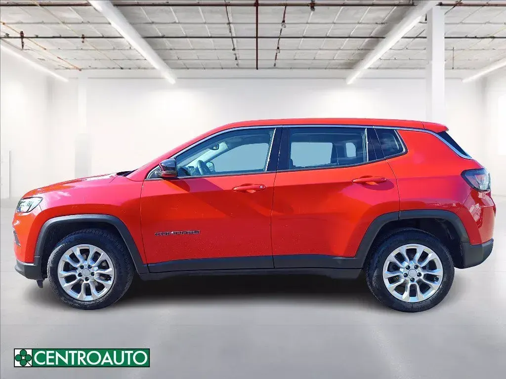 Usata Jeep Compass Longitude 131 CV (96 kW) 2022 Rosso pastello SUV