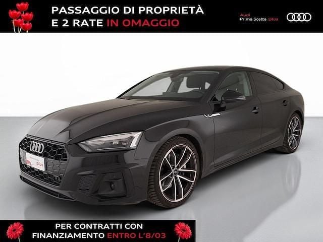 Usata Audi A5 Sportback S-Line 204 CV (150 kW) 2023 Nero mito metallizzato Utilitaria
