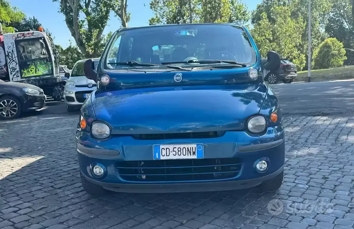 Usata Fiat Multipla 103 CV (75 kW) 2003 Blu Monovolume