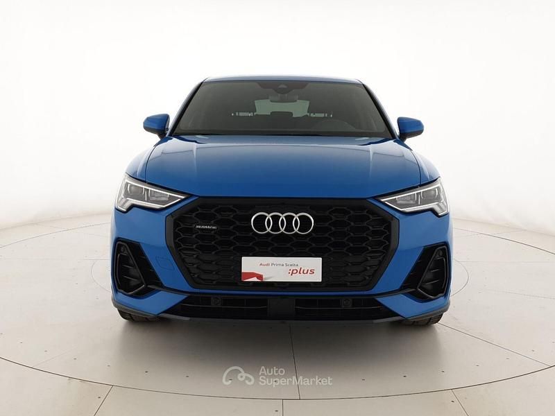 Usata Audi Q3 Sportback S-Line 200 CV (147 kW) 2021 Blu SUV