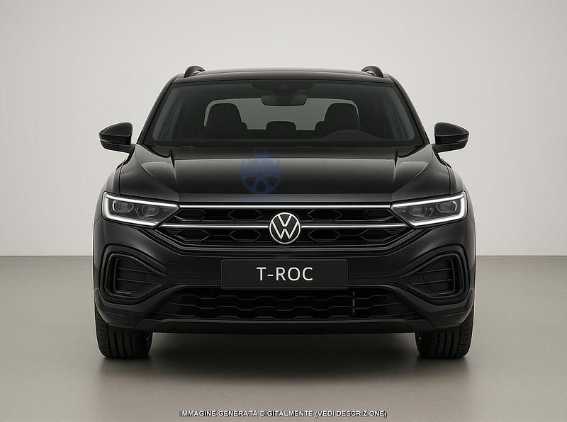 Usata VW T-Roc R-line 150 CV (110 kW) 2025 Nero SUV