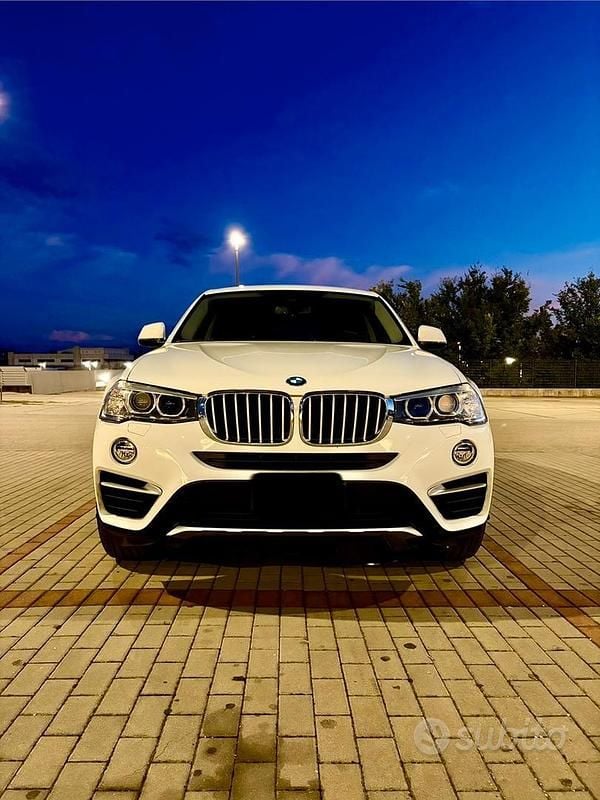 Usata BMW X4 xLine 190 CV (139 kW) 2017 Bianco SUV