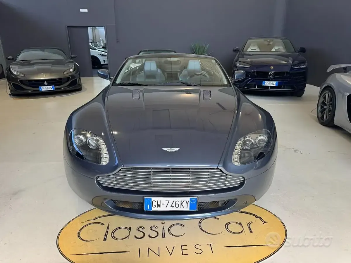 Usata Aston Martin Vantage 385 CV (283 kW) 2007 Azzurro Coupé