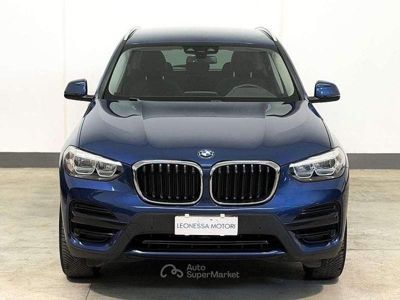 Usata BMW X3 190 CV (139 kW) 2020 Blu/azzurro SUV