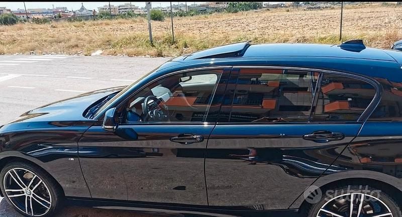Usata BMW 114 Efficient Dynamics 95 CV (69 kW) 2018 Nero Utilitaria