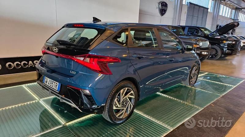 Usata Hyundai i20 101 CV (74 kW) 2024 Blu Berlina