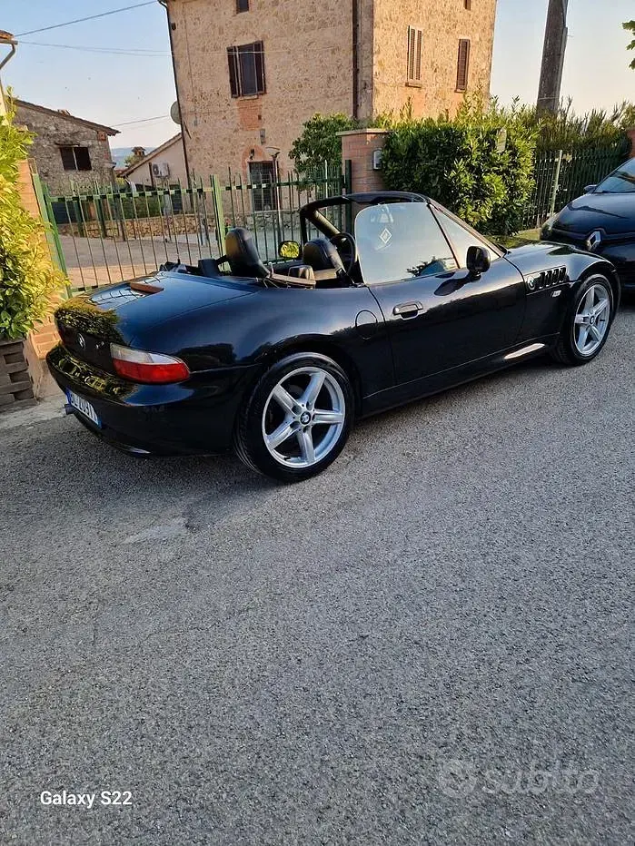 Usata BMW Z3 1996 Nero Cabrio
