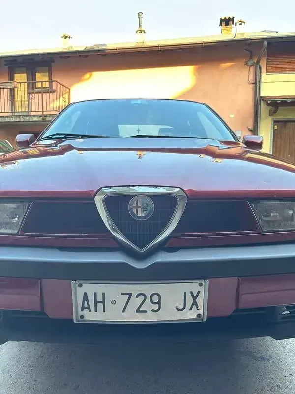 Usata Alfa Romeo 155 Super 150 CV (110 kW) 1995 Rosso Berlina