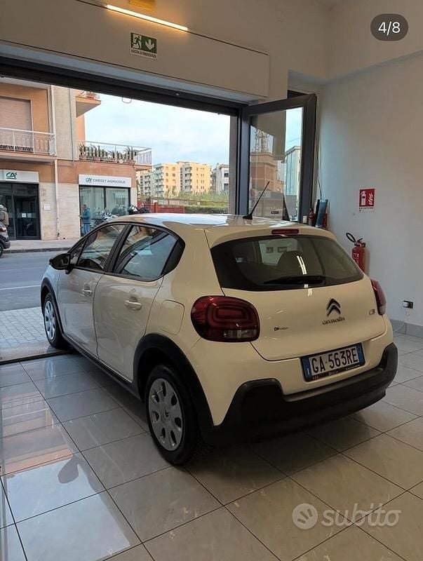 Usata Citroën C3 Shine 102 CV (75 kW) 2020 Bianco Utilitaria