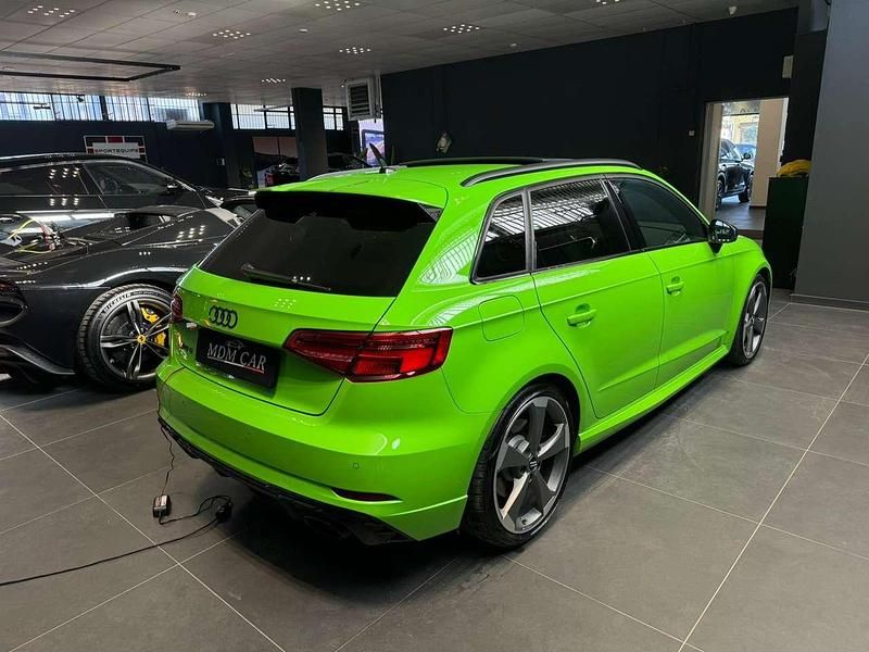 Usata Audi RS3 Ambiente 400 CV (294 kW) 2020 Verde Berlina