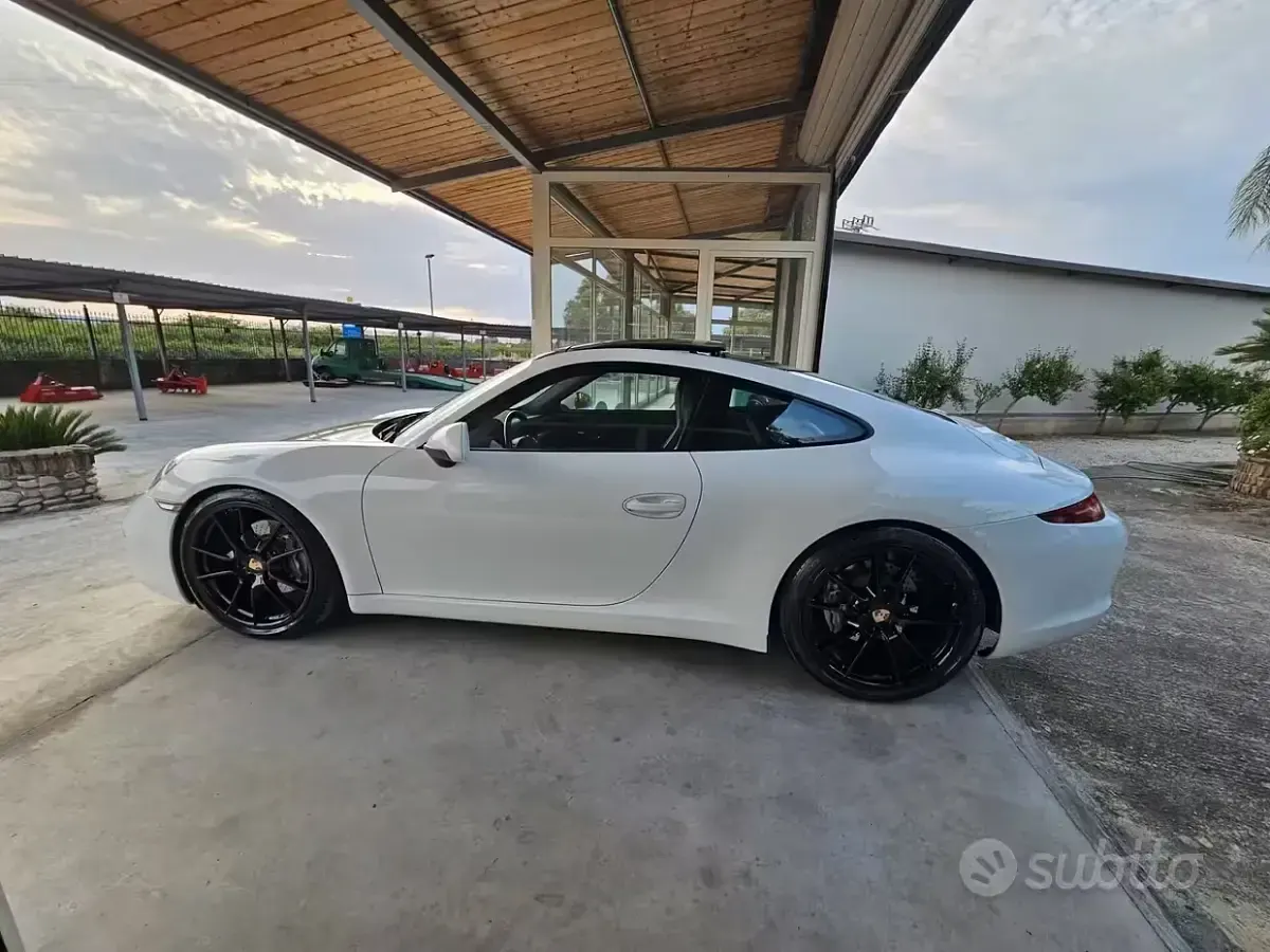 Usata Porsche 991 349 CV (256 kW) 2015 Bianco Coupé