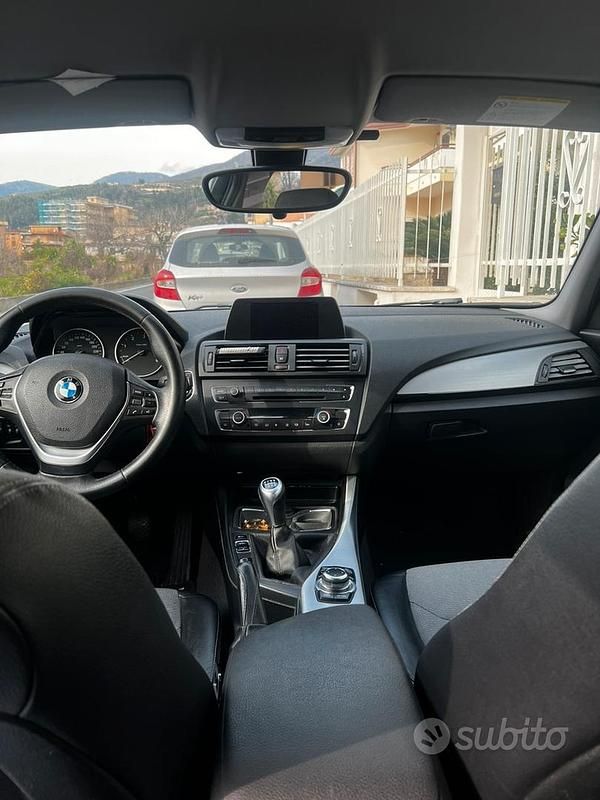 Usata BMW 116 2013 Nero Utilitaria