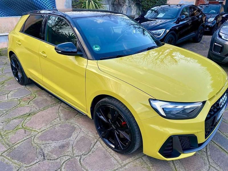 Usata Audi A1 S-Line 200 CV (147 kW) 2019 Giallo SUV