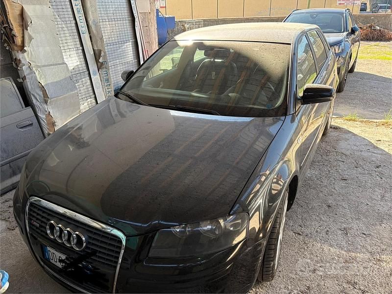 Usata Audi A3 S-Line 140 CV (102 kW) 2006 Nero Berlina