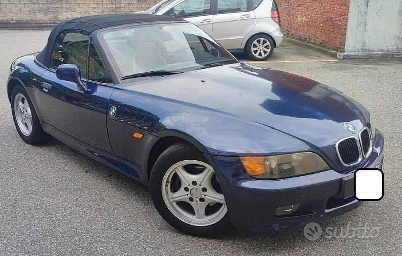 Usata BMW Z3 140 CV (102 kW) 1997 Blu Cabrio
