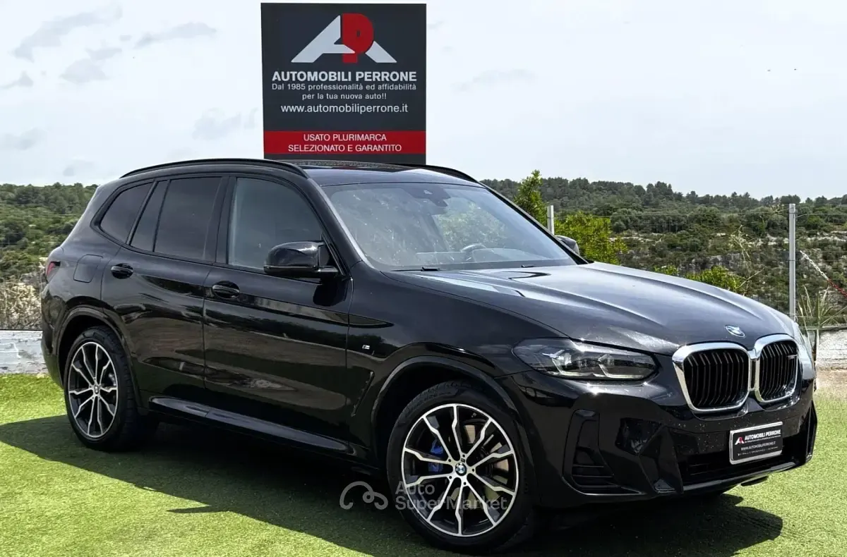 Usata BMW X3 M Sport 340 CV (250 kW) 2022 Nero SUV