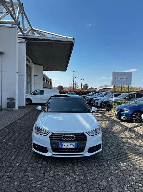 Usata Audi A1 Sport 82 CV (60 kW) 2018 Bianco Berlina