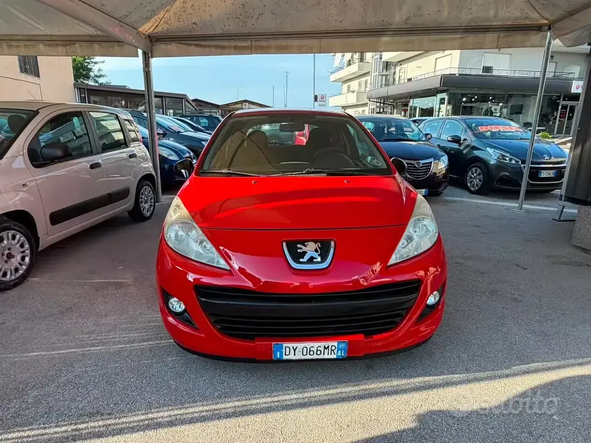 Usata Peugeot 207 Sport 73 CV (53 kW) 2009 Rosso Berlina