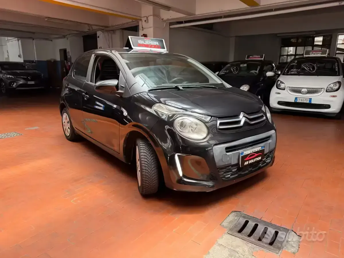 Usata Citroën C1 69 CV (50 kW) 2014 Nero Utilitaria