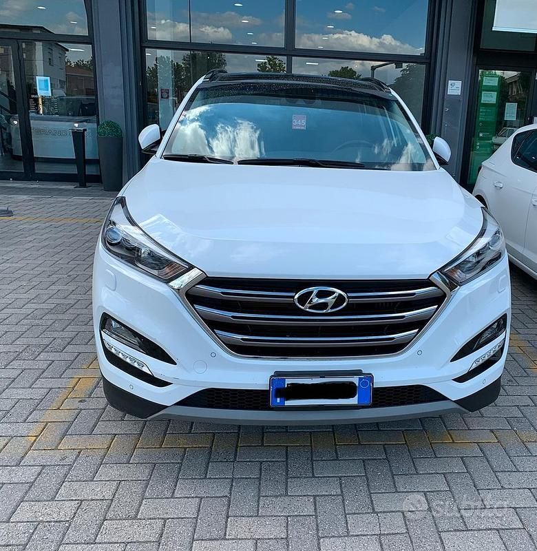 Usata Hyundai Tucson 141 CV (103 kW) 2018 Bianco SUV