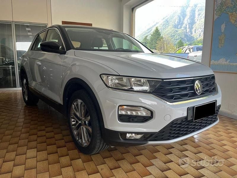 Usata VW T-Roc Style 110 CV (80 kW) 2021 Bianco SUV