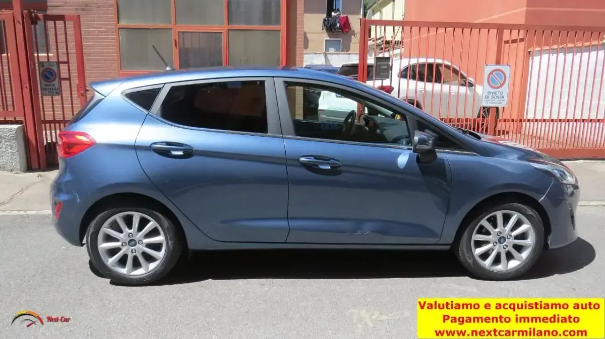 Usata Ford Fiesta Business Edition 86 CV (63 kW) 2019 Blu/azzurro Utilitaria