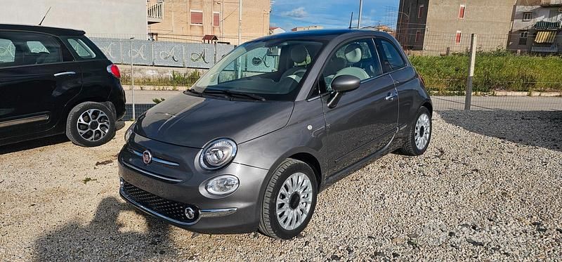 Usata Fiat 500 Lounge 69 CV (50 kW) 2017 Grigio Berlina