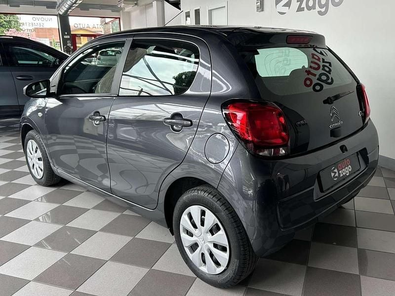 Usata Citroën C1 Feel 72 CV (52 kW) 2022 Grigio scuro metallizzato Utilitaria