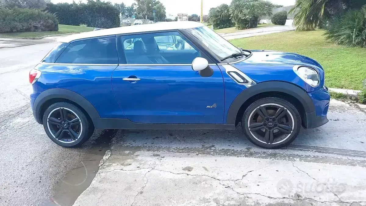 Usata Mini Paceman 143 CV (105 kW) 2016 Bluazzurro Utilitaria
