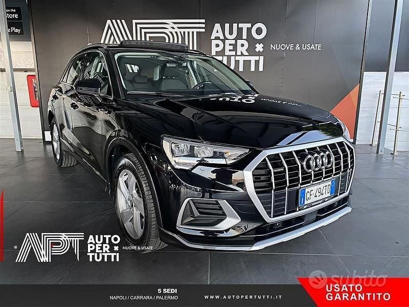 Usata Audi Q3 Advanced 150 CV (110 kW) 2021 Nero SUV