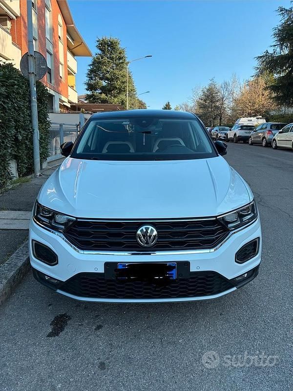 Usata VW T-Roc Advance 116 CV (85 kW) 2019 Bianco SUV