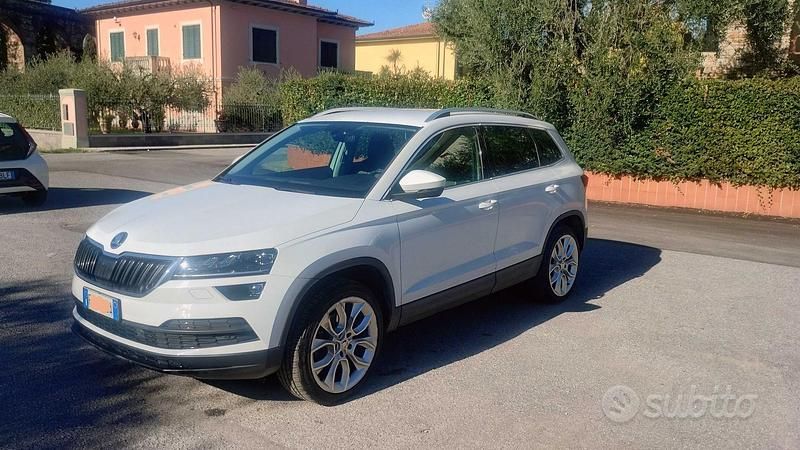 Usata Skoda Karoq Style 150 CV (110 kW) 2018 Bianco SUV