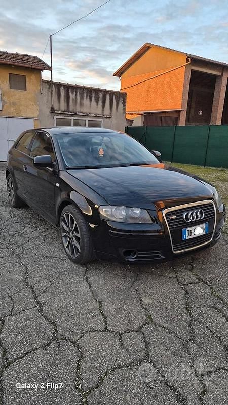 Usata Audi A3 140 CV (102 kW) 2006 Nero Utilitaria