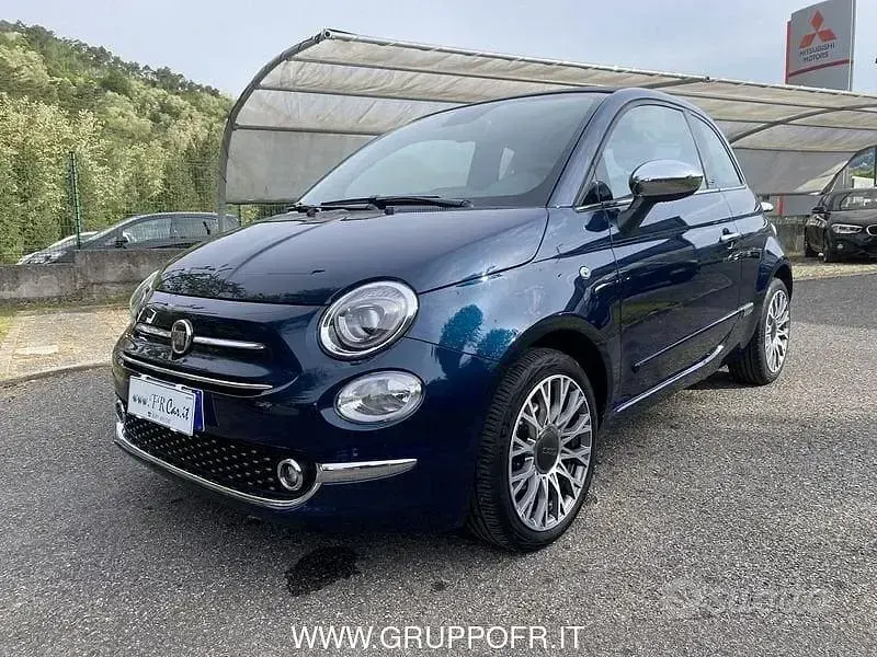 Usata Fiat 500C Star 69 CV (50 kW) 2020 Blu Cabrio