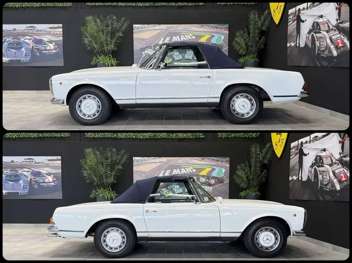Usata Mercedes SL280 170 CV (125 kW) 1969 Bianco Cabrio