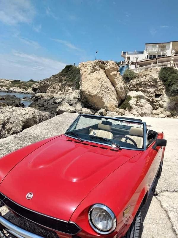 Usata Fiat 124 1981 Rosso Berlina